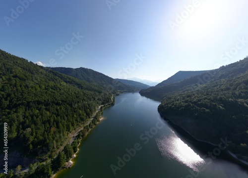 Fototapeta Naklejka Na Ścianę i Meble -  Flusslauf Österreich