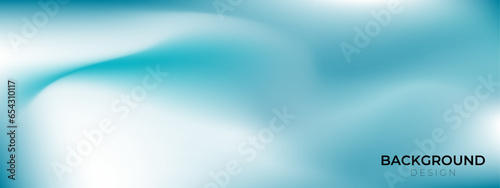 Abstract blue gradient. Tosca and white gradient mesh with copy space.