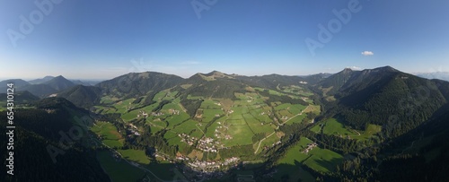 Bergdorf Alpen