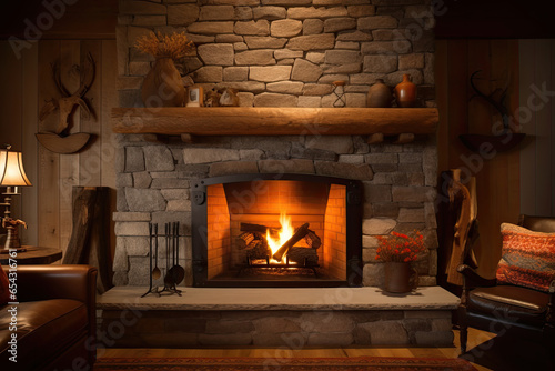 Cozy fireplace in the living room, comfortable, warm, homey chalet, crackling fire, love, romantic, fuzzy, retreat, family quality time full of laughter and joy