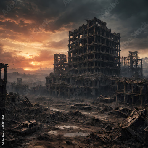 ruined city © Diren Yardimli