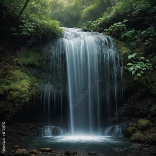 waterfall in the forest