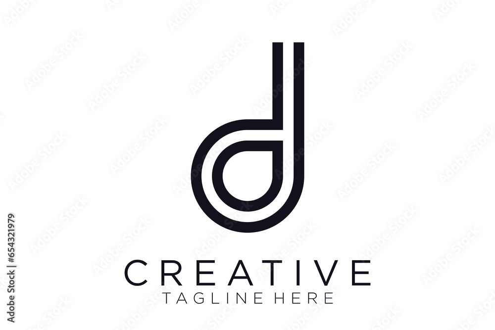 Letter D Logo Vector Template Abstract Monogram Symbol Letter D Logo Vector Template Abstract Monogram Symbol