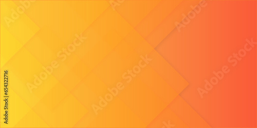 abstract orange background with lines and triangles, modern orange color abstract background with seamless pattern, business and technology concept background.