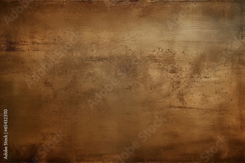 old grunge copper bronze rusty metal texture background effect, Generative AI photo