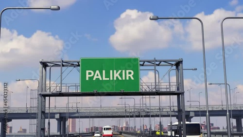 PALIKIR Road Sign photo