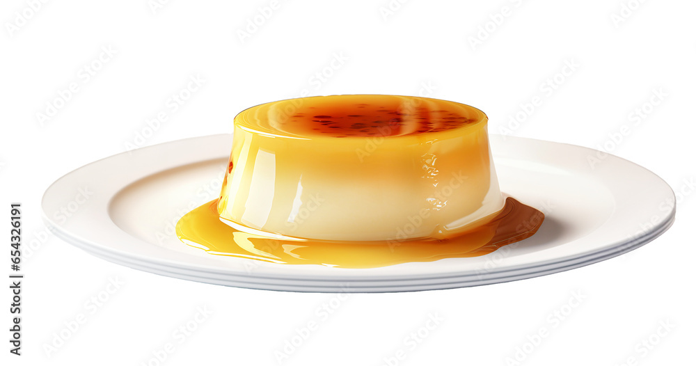 Cream caramel pudding with caramel sauce dessert with sweet caramel sauce Cream caramel pudding with caramel sauce dessert with sweet caramel sauce