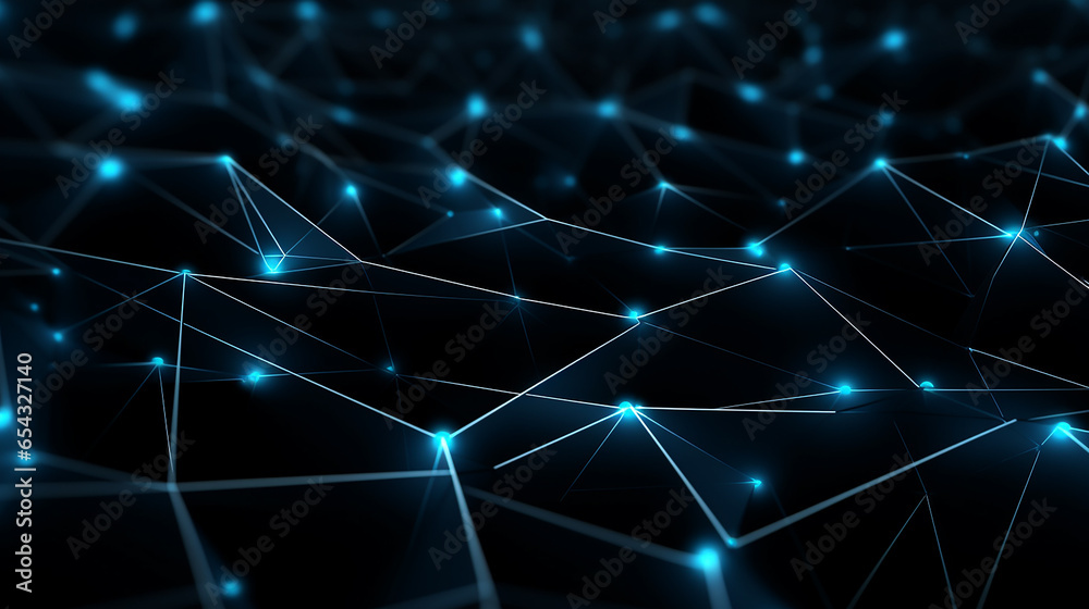 Abstract Modern Connection Structure Abstract Modern Connection Structure