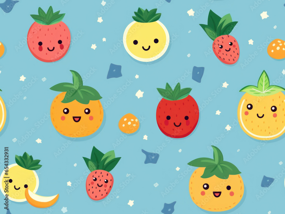 fruits seamless pattern fruits seamless pattern