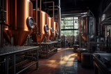 brewing in a private brewery