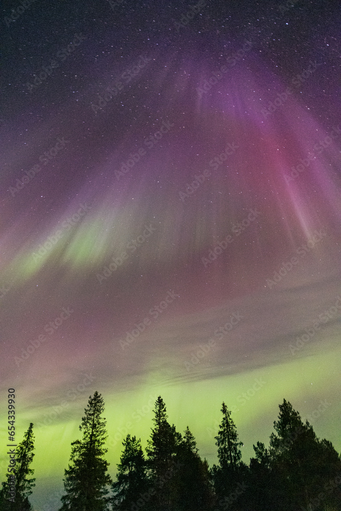 Aurora - Polarlichter - Lappland 