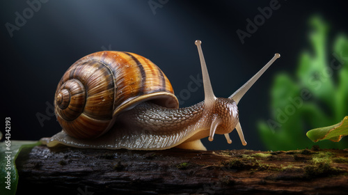 snail close up © Vodkaz