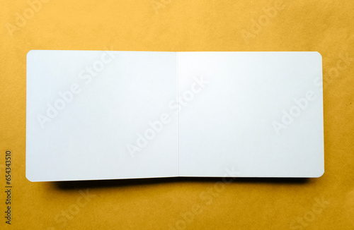 blank board children book open