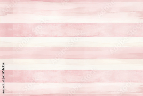 Watercolor of light pink wide horizontal lines pattern