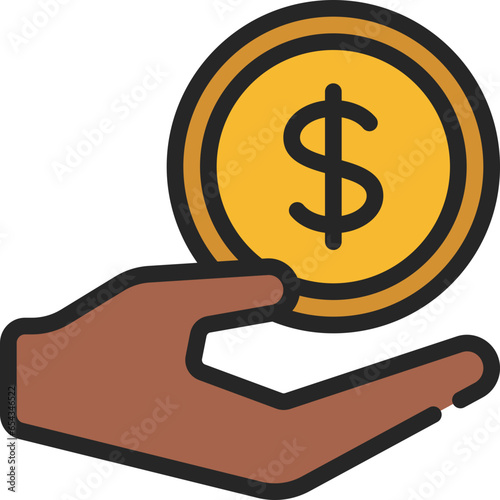 Give Money Icon