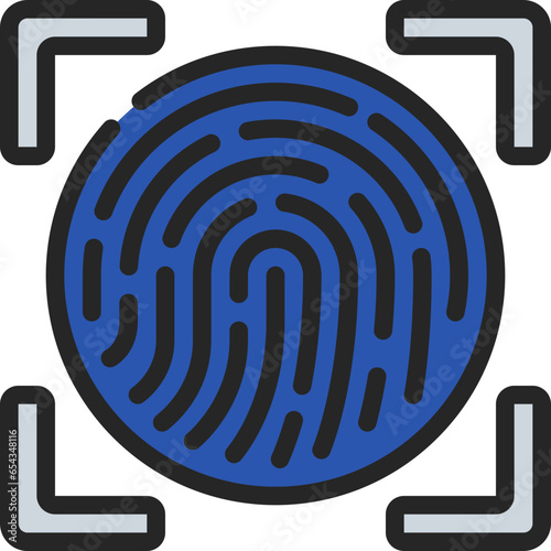 Finger Print Capture Icon
