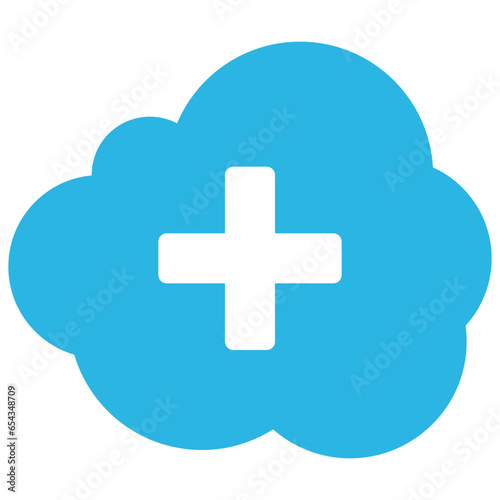 Cloud Medical Health Icon