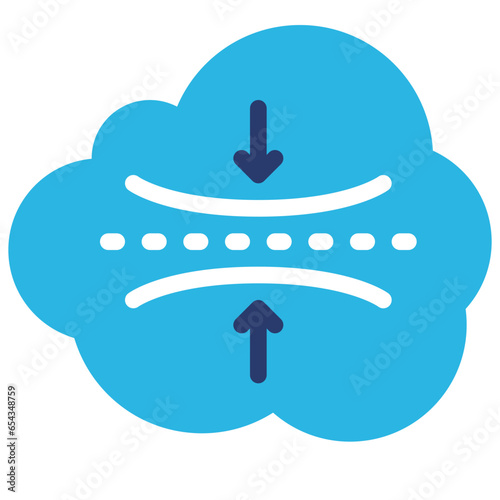Cloud Elasticity Icon