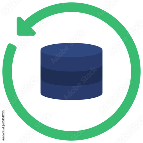 Restore Backup Data Icon