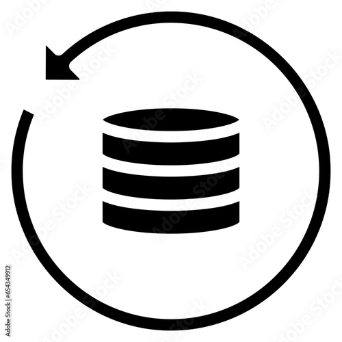 Restore Backup Data Icon