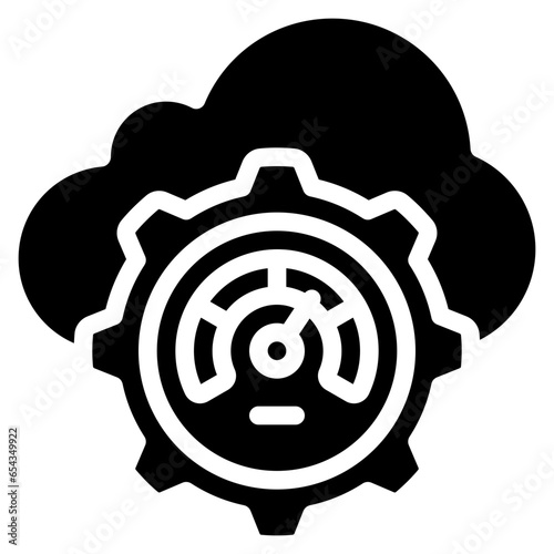 Cloud Performance Management Icon