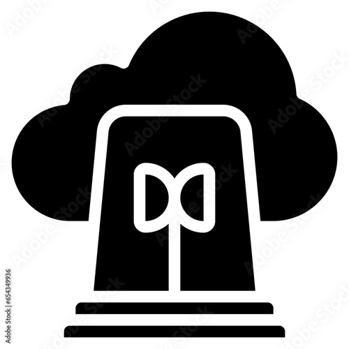 Cloud Alert Icon