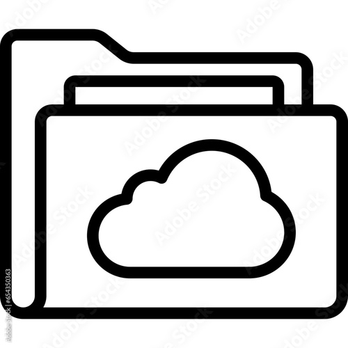 Cloud Storage Folder Icon