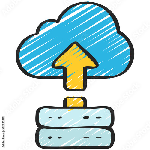 Cloud Migration Icon