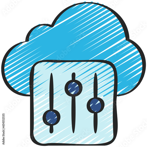 Cloud Configuration Icon