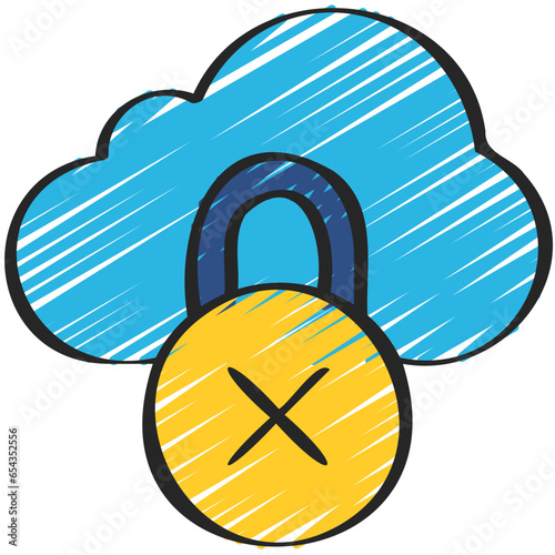 Private Cloud Icon