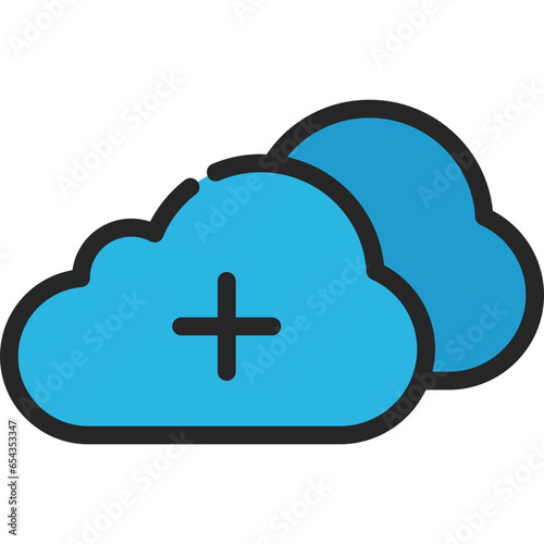 Duplicate Cloud Icon