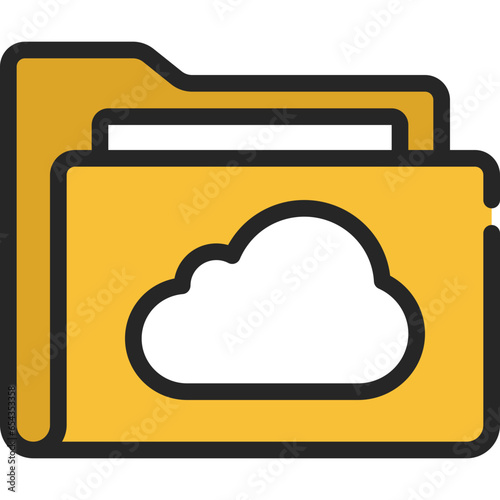 Cloud Storage Folder Icon
