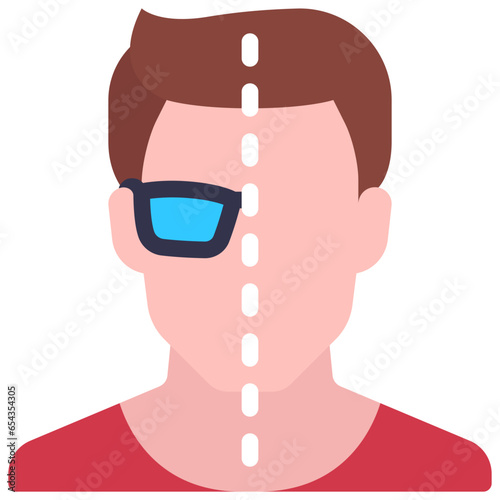 Glasses Virtual Try On Icon