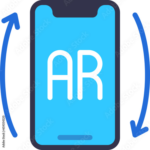 Rotate AR Mobile Icon
