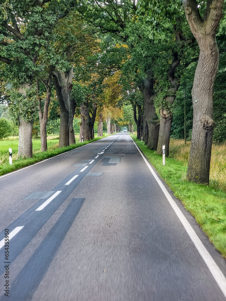 Malerische Landstraße