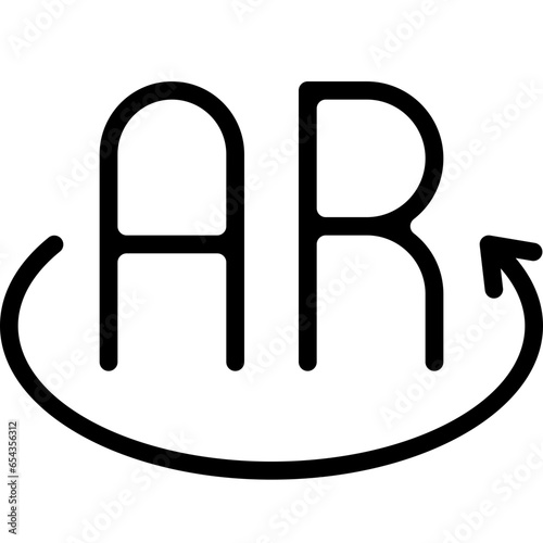 AR Rotation Arrow Icon