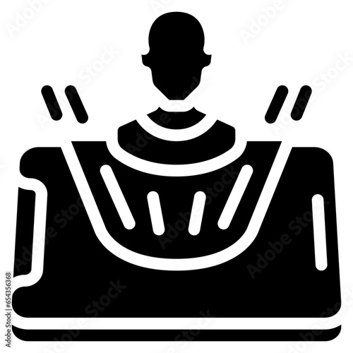 User Hologram Mobile Icon