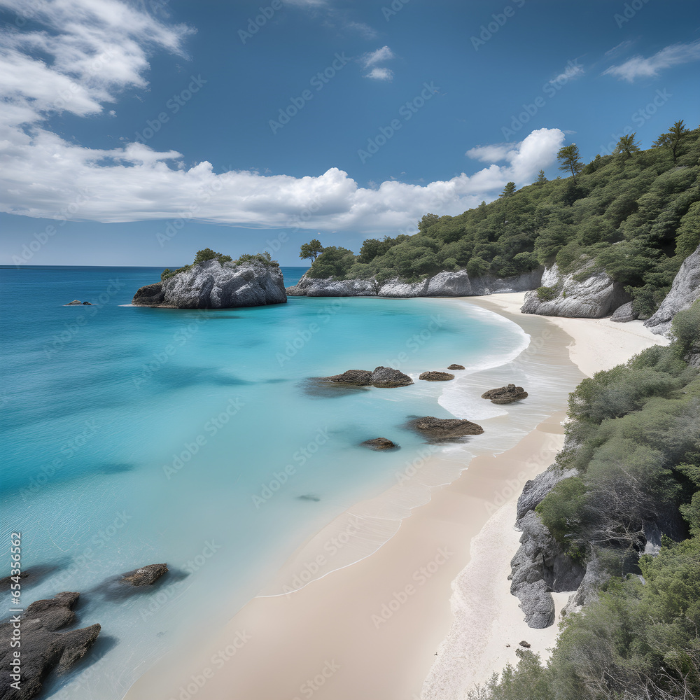 Obraz premium A picturesque beach