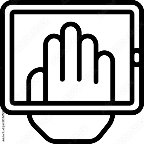 Mixed Reality Hand Icon