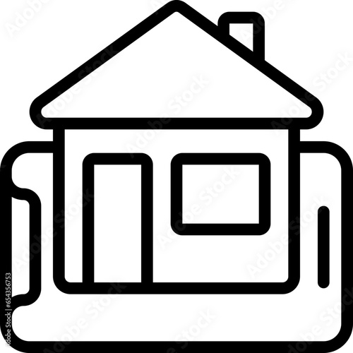 Home On Mobile Icon