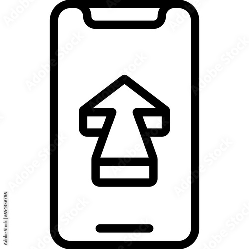 AR Navigation Mobile Icon