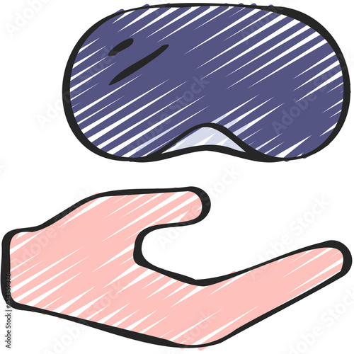 Give VR Goggles Icon