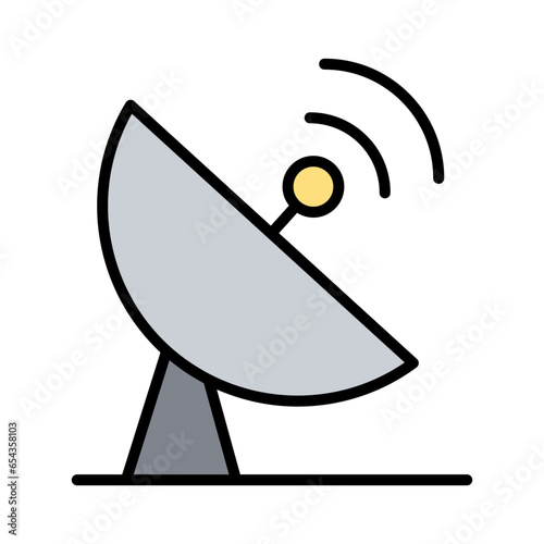 Satellite dish icon