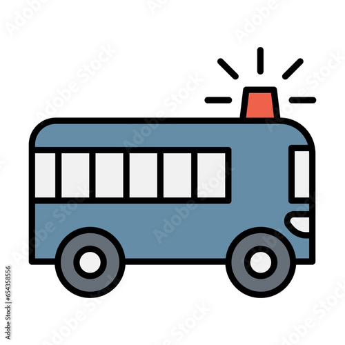 Prisoner transport icon