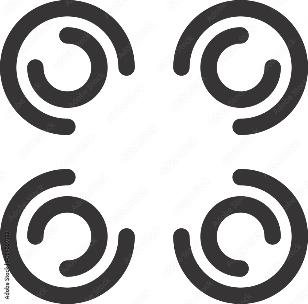 circle abstract icon