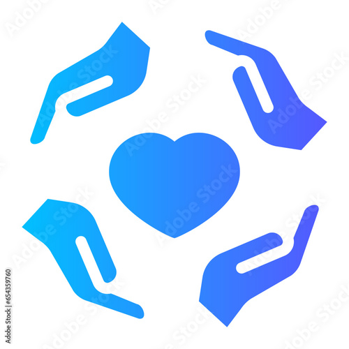 empathy gradient icon