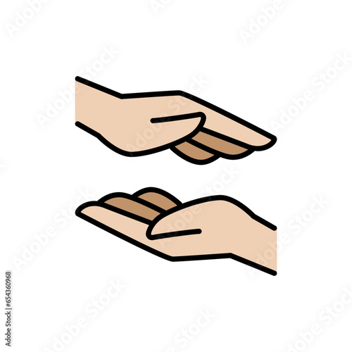 Helping icon