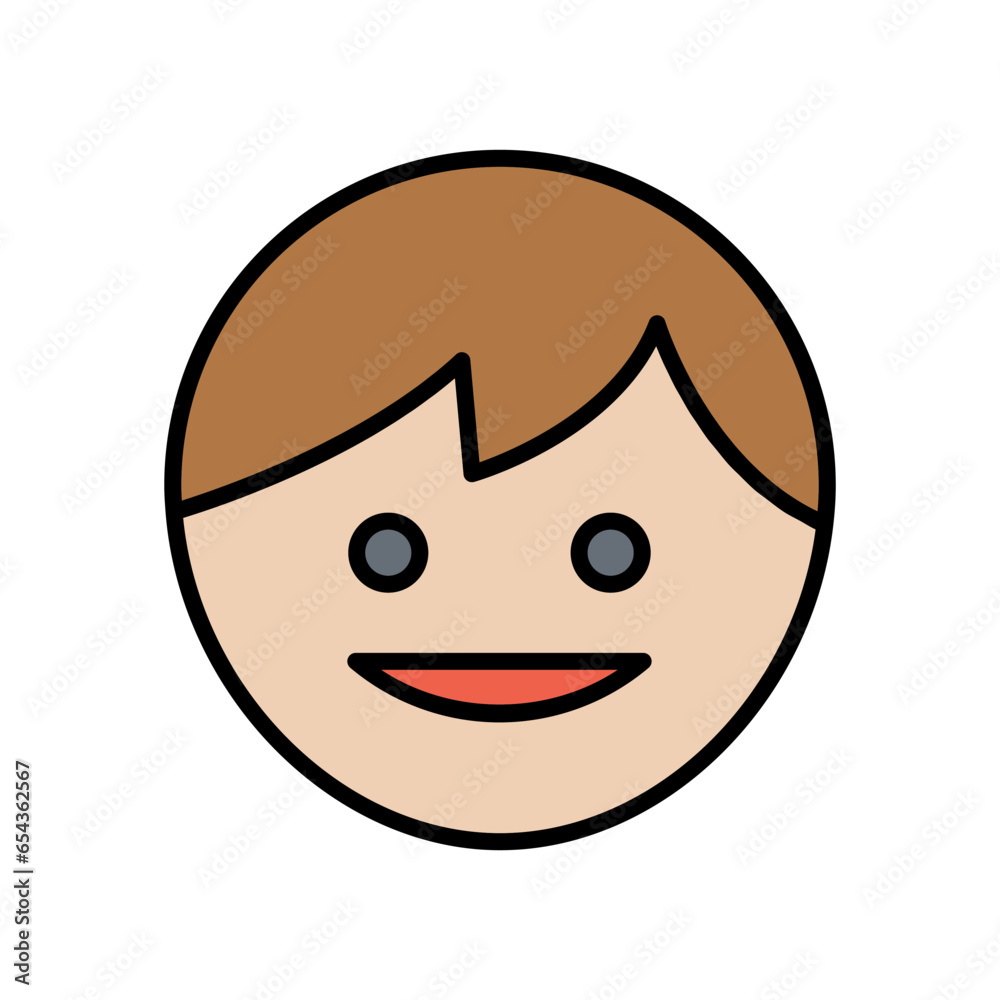 Fototapeta premium Boy icon