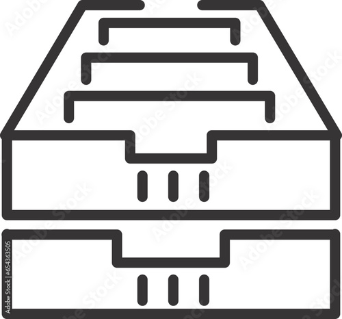 printer tray icon
