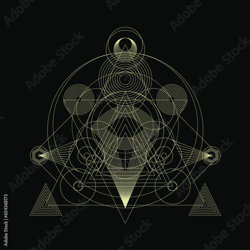 Sacred Geometry Vector & Geoemtric Shapes